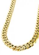 10K Yellow Gold Praying Hands Necklace | Appx. 24.5 Grams